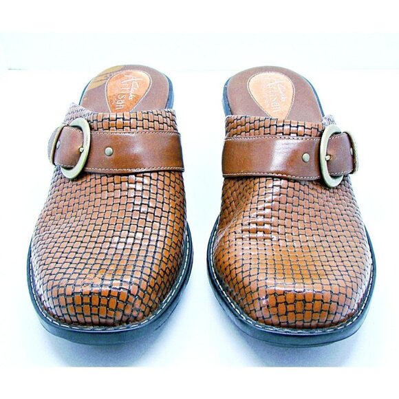 Clarks Artisan Collection Buckle Clogs Mules Shoes - Picture 3 of 11